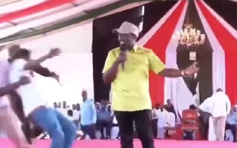 Ruto's security breach raises eyebrows on safety of President