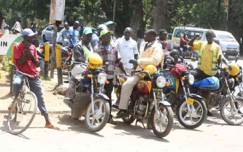 Kakamega banks on Boda bodas in fight against drug theft