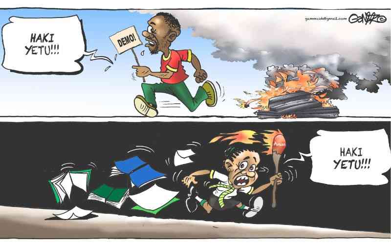 Schools unrest...