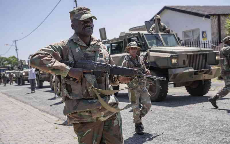 Gunmen kill 11 in South African township