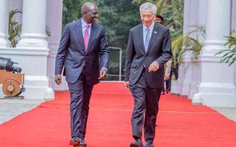 Why Ruto won't take us to Singapore