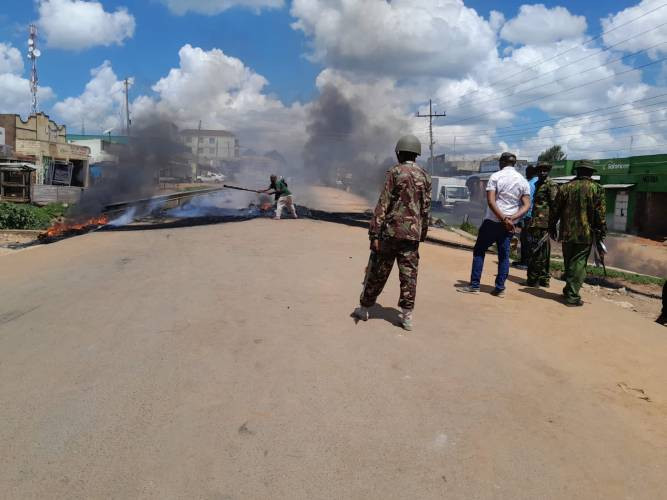 Isebania residents protest over growing insecurity