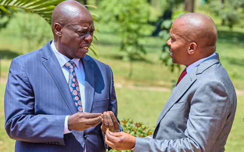 'Tuheshimiane!': Kindiki takes on Gachagua for Mt Kenya influence