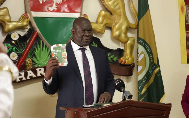 Duncan Ojwang takes charge at IPOA