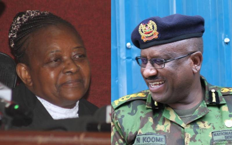 IG Koome, Judge Lessit appointed members of Crime Research Centre Council