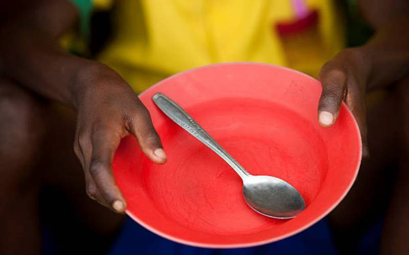 WHO distributes food to children faced with malnutrition, valued at Sh26 million