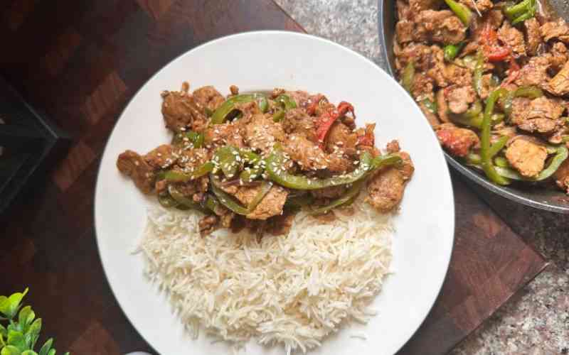 Easy recipe: Stir-fried soya chunks with basmati rice