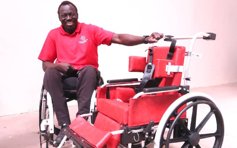 Michael Panther: Lost ability to walk at 10 due to spinal TB