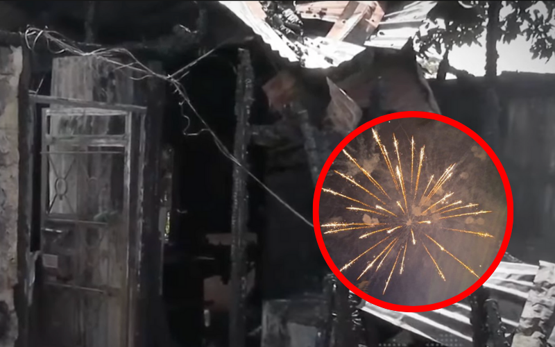 Botched fireworks burn down family house in Gitaru