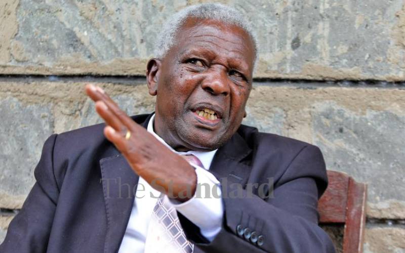 The day ex-Kanu youth winger leader confronted Mwai Kibaki at a bar in Nyeri