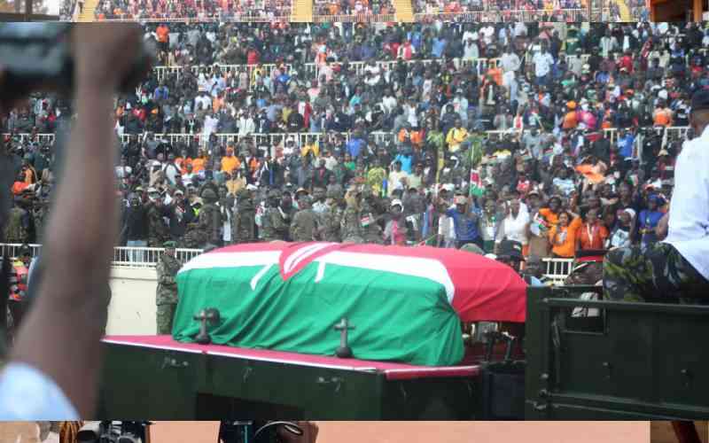 Church leaders mourns Raila Odinga
