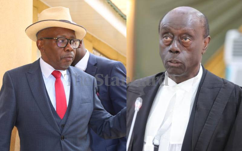 Top lawyers in the presidential election petition