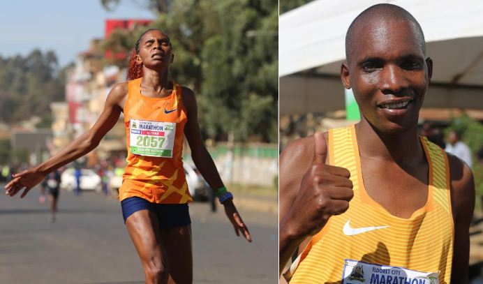 Eldoret City Marathon lives up to its billing as champions feted