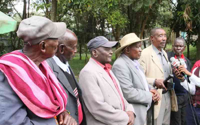 Maa elders say one-man-one-shilling debate to divide country