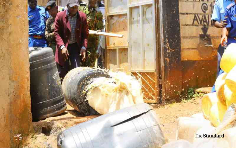 Two die in illicit liquor-related incident in Trans Nzoia
