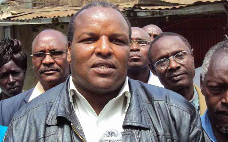 Knut first national Vice-Chairperson Stanley Mutai is dead