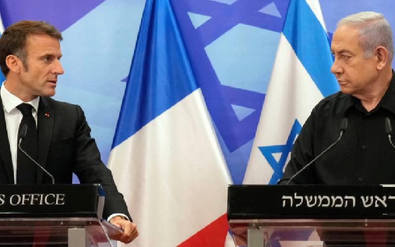 Netanyahu accuses Macron of siding with 'terrorist organisation' after Israel criticism