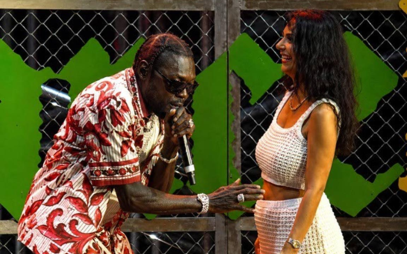 Vybz Kartel confirms fiancee's pregnancy in surprise onstage reveal