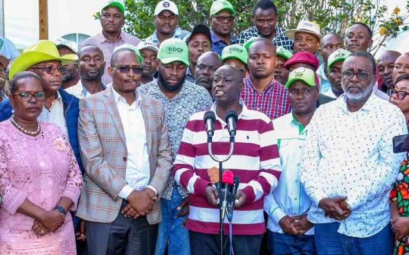 Ebola facility in Laikipia targets to wipe 'Mlima' community, Gachagua