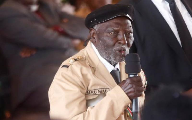 Mau Mau 'brigadier' Kiboko dies, leaves Sh6.5m hospital bill