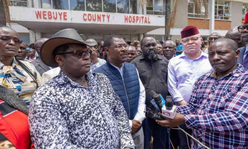 Wetang'ula calls for tougher transport laws after Webuye crash