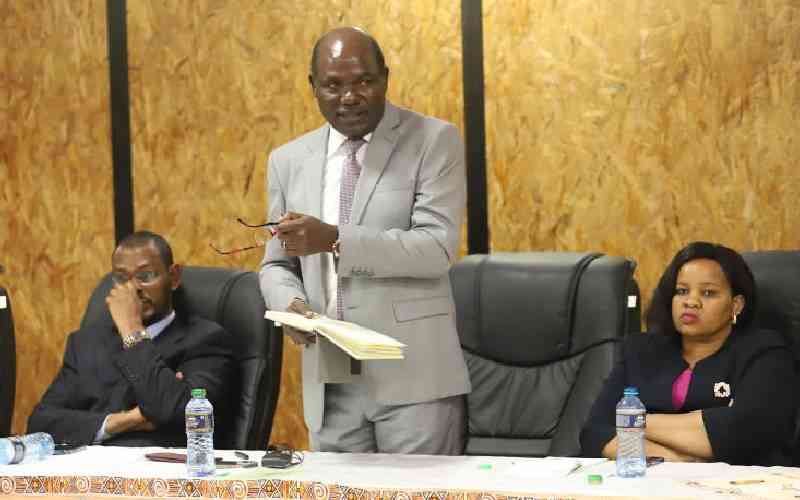 Bomas election results debacle as witnessed by Chebukati