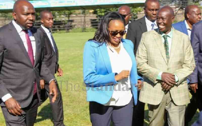 Governor Susan Kihika back after month-long absence