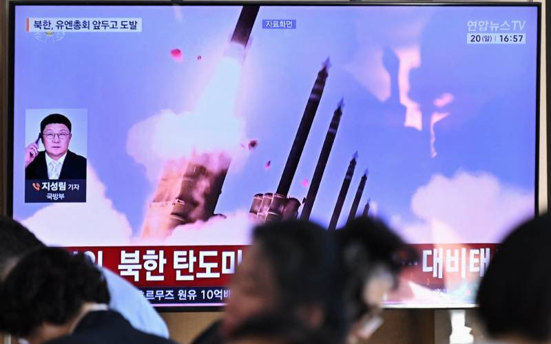 North Korea fires ballistic missile into East Sea: Seoul
