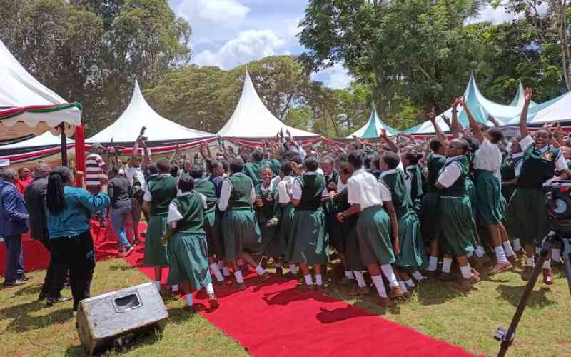 Jubilation as Matungulu Girls is conferred national status