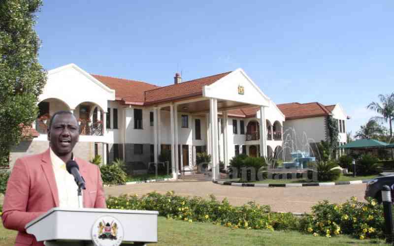 William Ruto's Karen home: From official residence to a Hustler's Mansion