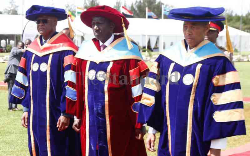 Ruto tasks Defence University to draw up security strategy