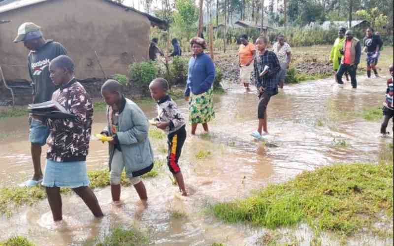 Floods leave dozens of families homeless in Trans Nzoia