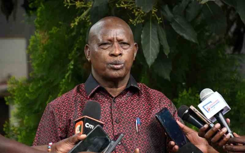 Governor Kahiga's art is talking too much and spewing nonsense