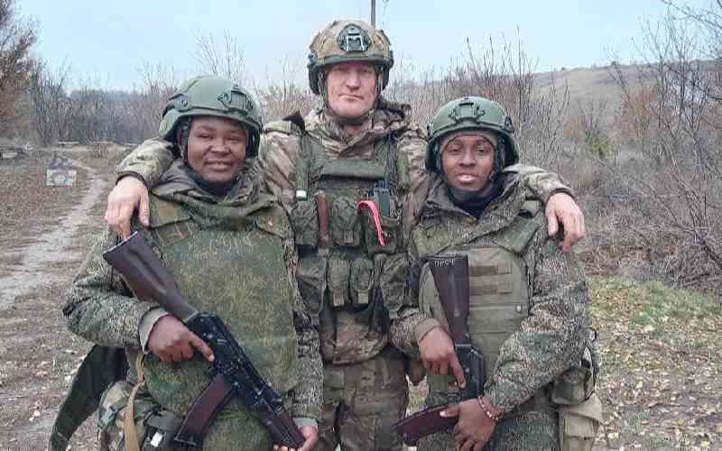 Kenyans killed for Russia; Contestations over the number of those killed