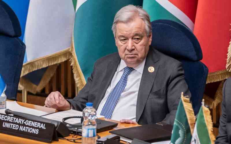 Guterres warns against regional war over DRC at Africa summit