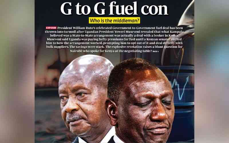 Museveni terms Kenya's G2G oil importation deal a middle scheme that swindled Uganda