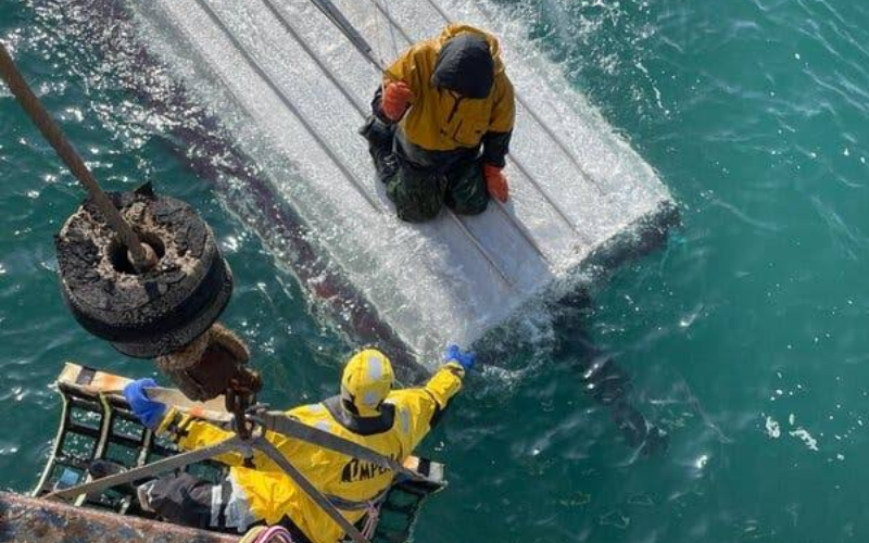 15-year-old rescued after nearly 48 hours stranded on overturned boat in Bering Sea