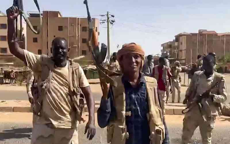 RSF targets Sudan's Kordofan city with by drones