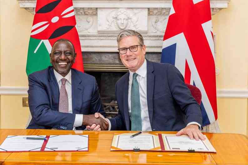 Kenya, UK deal boosts climate change response
