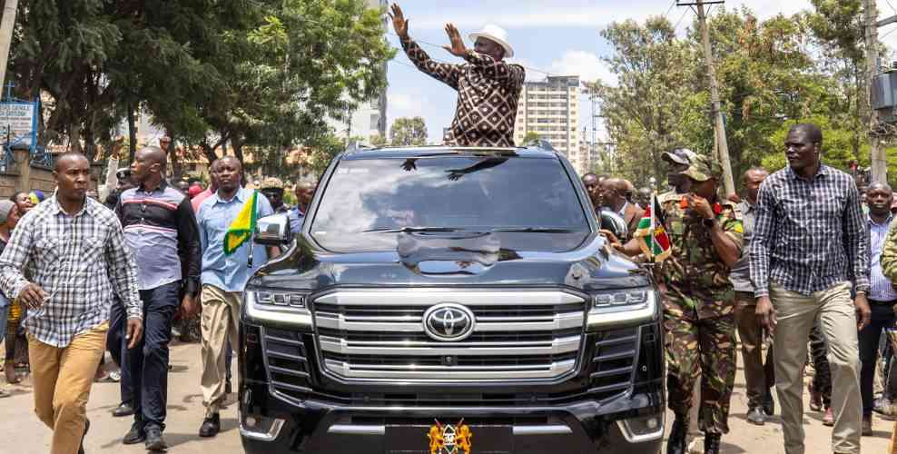 'You get a chapo, everyone gets a chapo:' More Ruto goodies in Nairobi tour