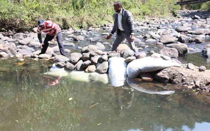 Kahiga protests State's bid to control Tetu, Mathira water companies