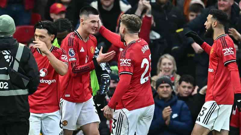 Sesko strikes late as Man U beat Fulham