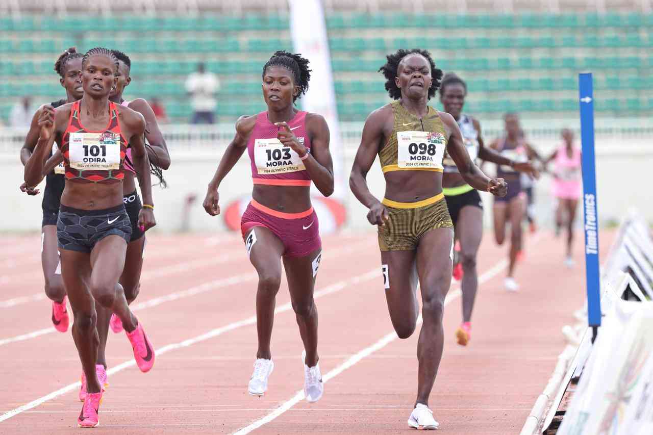 Odira outsprints Moraa as Reynolds comes tops in 1500m battle