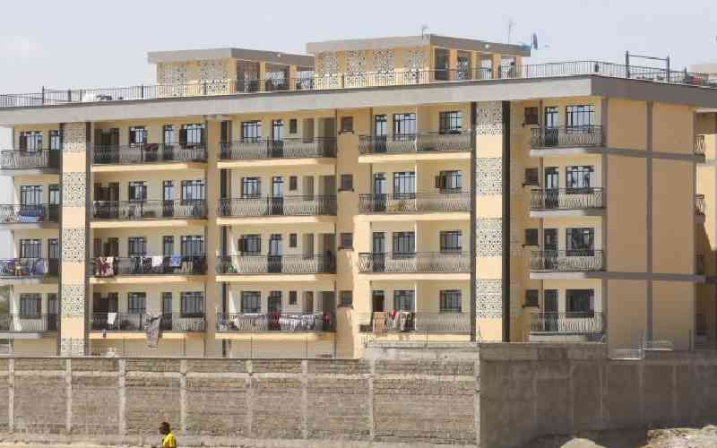 Growing demand for housing births modern mansions in Nakuru slums