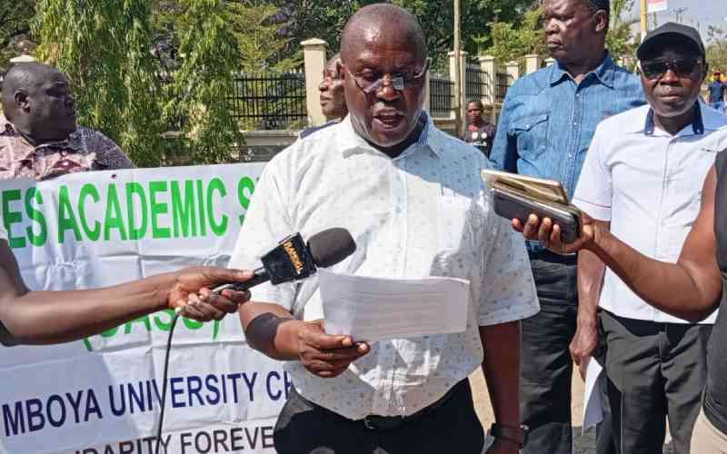 UASU warns part-time lecturers against sabotaging their strike