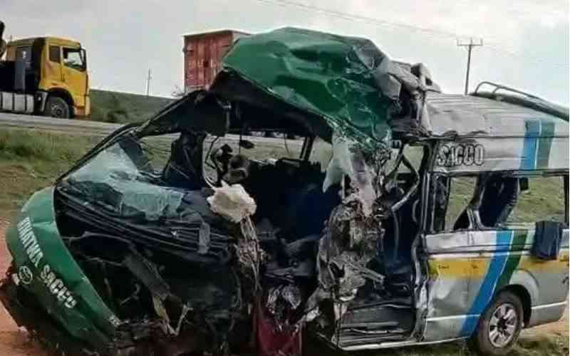 Seven killed in dawn crash on NairobiMombasa highway
