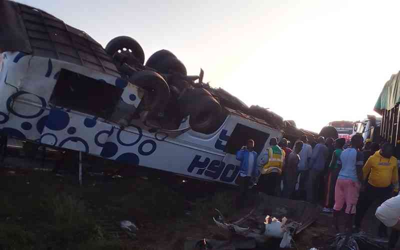 Three dead while others injured in a road accident in Taru, Kwale
