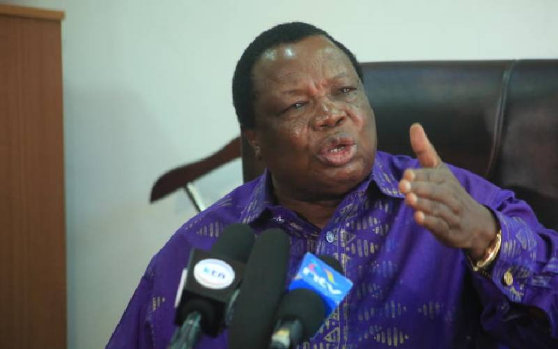 Atwoli won't sue Karua over purple party colors