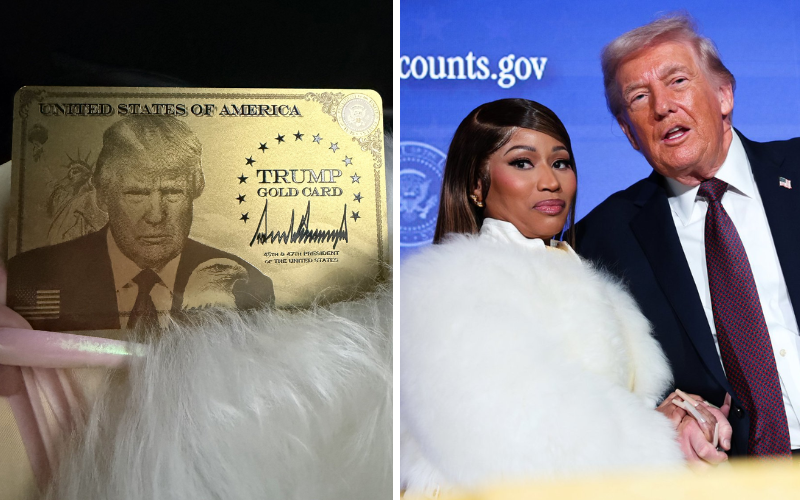 Nicki Minaj flaunts Sh1.9 million 'Trump Gold Card' after meeting US President