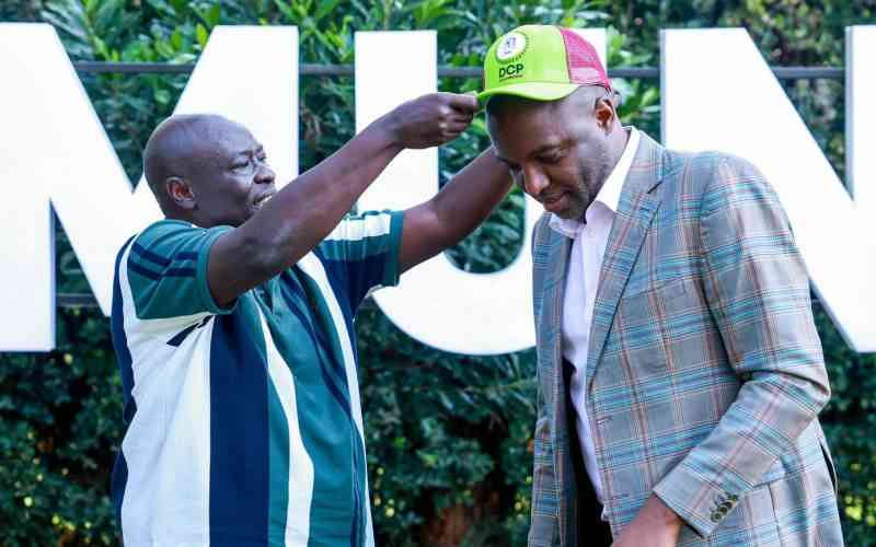 Kang'ata joins DCP months after ditching UDA
